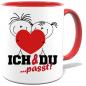 Preview: Tasse bedruckt mit Ich und Du