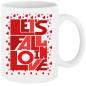 Preview: Tasse bedruckt mit Lets Fall in Love