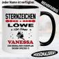 Preview: Löwe Tasse mit Name personalisiert