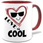 Preview: Tasse bedruckt mit Love is Cool