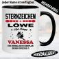 Preview: Löwe Tasse zum Geburtstag personalisiert