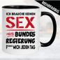 Preview: Tasse Scheiss korrupte Politiker Kein Sex