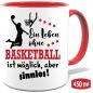 Preview: Tasse Sports 450ml Leben Basketball