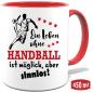Preview: Tasse Sports 450ml Leben Handball