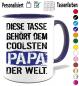 Mobile Preview: Diese Tasse gehört dem Coolsten Papa der Welt
