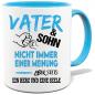 Preview: Tasse Vatertag Mit Sohn