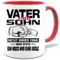 Preview: Tasse Papa und Sohn