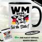 Preview: Tasse Deutschland Fußball WM 2026 Personalisiert
