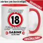 Preview: tasse-18-jahre-geburtstag-verkehrsschild alter name datum