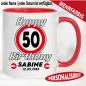Preview: tasse-50-jahre-geburtstag-verkehrsschild alter name datum