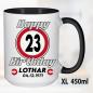 Preview: XL Schwarz 450ml