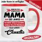 Preview: Vorbild Mama. Geschenketasse Familie.