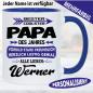 Preview: Vorbild Papa. Geschenketasse Familie.