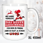 Preview: Weihnachtstasse Du hast uns