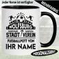 Preview: Personalisierte Fußballtasse Wolfsburg