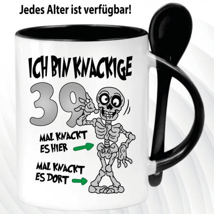 Geburtstagstasse Knackige Jahre