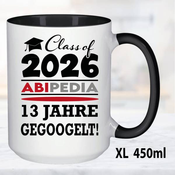 XXL Schwarz 450ml