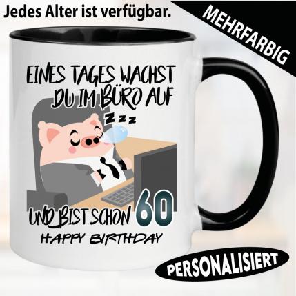 Büroschlaf Geburtstag