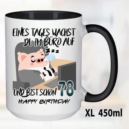 XL Schwarz 450ml