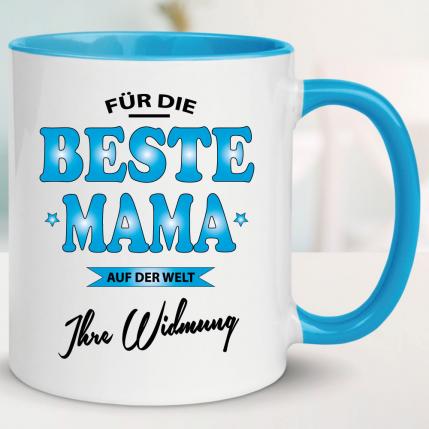 Beste Mama mit Widmung