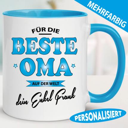 Tasse Geschenk Für die beste Oma auf der Welt