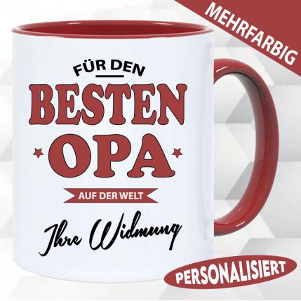 Bester Opa mit Widmung