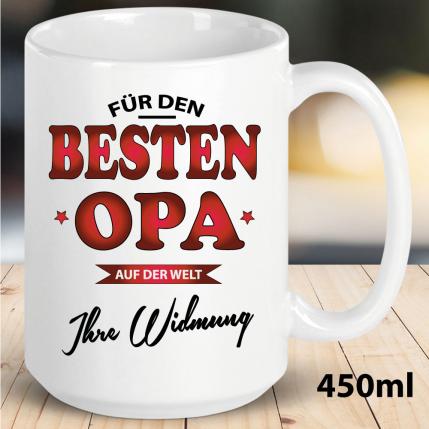 Bester Opa mit Widmung