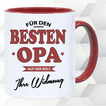 Bester Opa mit Widmung