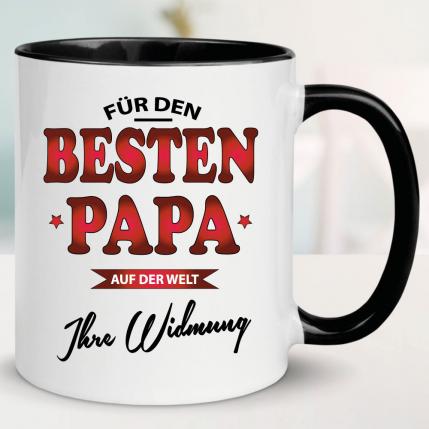 Bester Papa mit Widmung