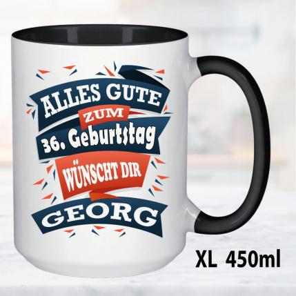 XL Schwarz 450ml