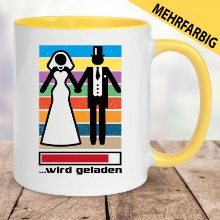 Brautpaar wird geladen