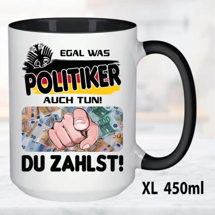 XL Schwarz 450ml