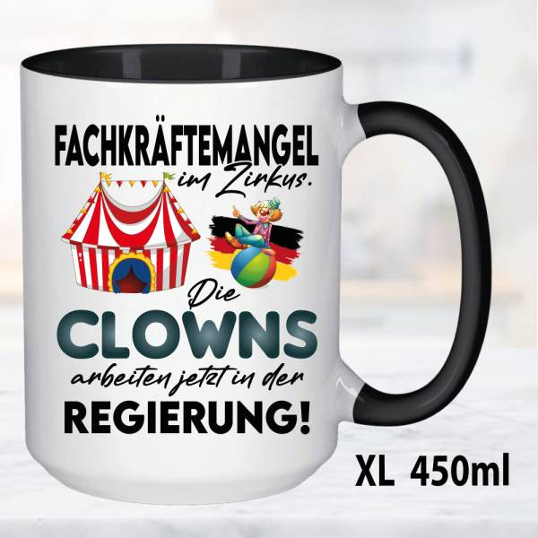 XL Schwarz 450ml