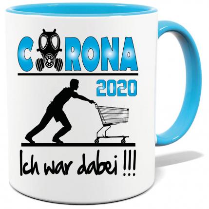 Corona Tasse in 8 Farben * Dabei sein