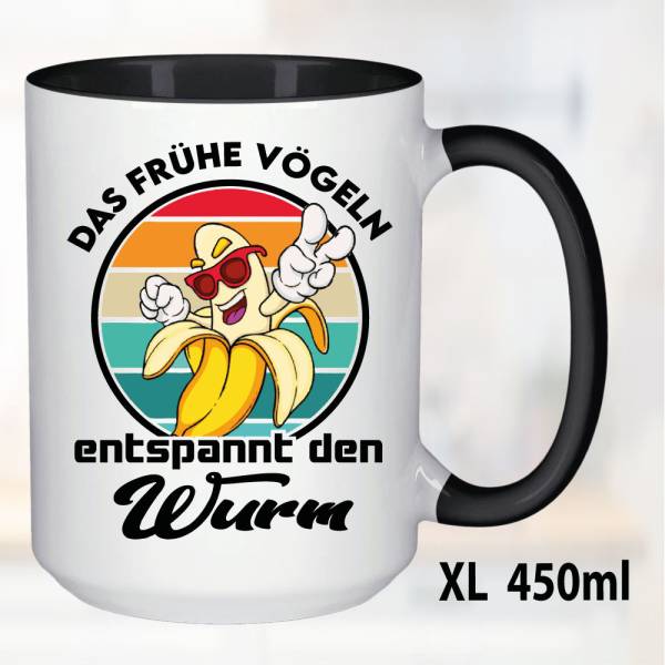 XL Schwarz 450ml