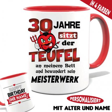 Geburtstagstasse Des Teufels Meisterwek