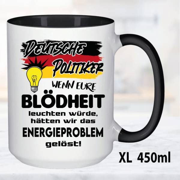 XL Schwarz 450ml