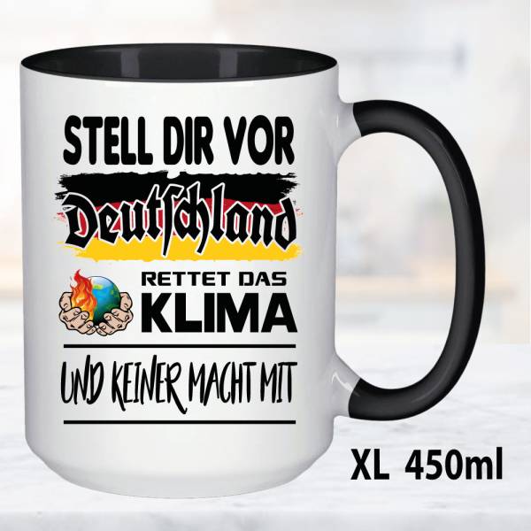XL Schwarz 450ml