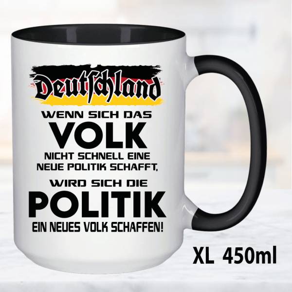 XL Schwarz 450ml