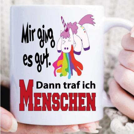 Einhorn Menschen