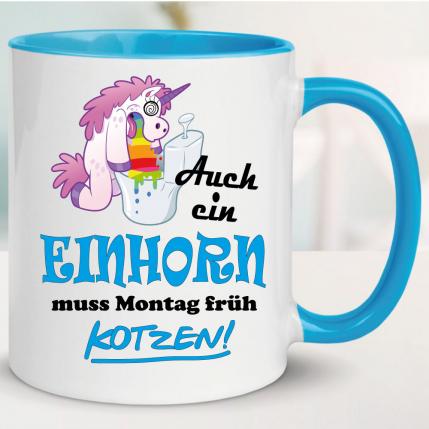 Einhorn Montag Kotzen