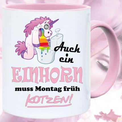 Einhorn Montag Kotzen