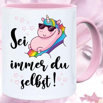 Einhorn Sei immer du selbst