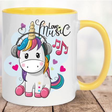 Einhorn I Love Music