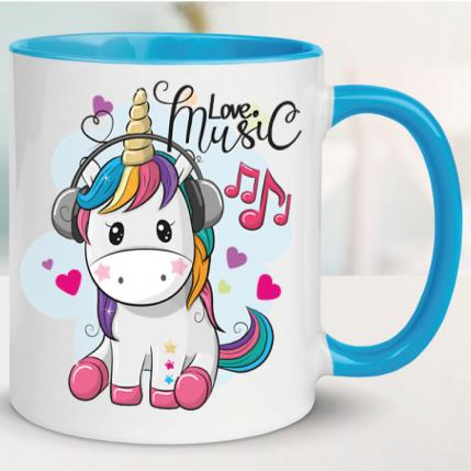 Einhorn I Love Music