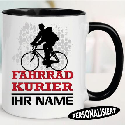 Fahrradkurier personalisiert mit Name