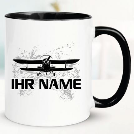 Tasse Doppeldecker personalisiert