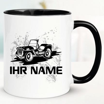 Tasse Jeep personalisiert