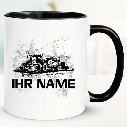 Tasse Mähdrescher personalisiert