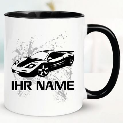 Tasse Sportwagen personalisiert